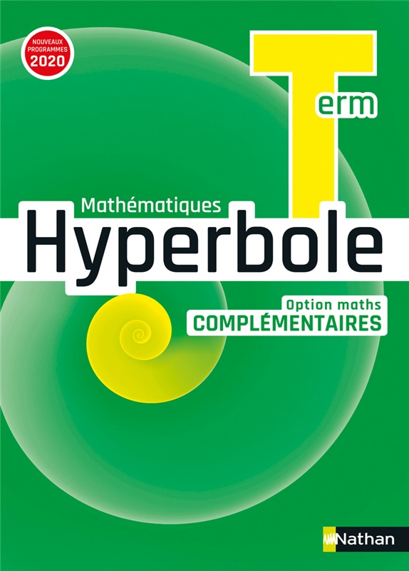 Hyperbole Terminale Option Maths Complémentaires - 2020