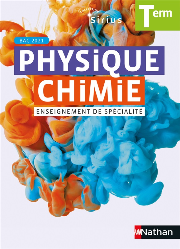 Sirius Physique-Chimie Terminale - 2020