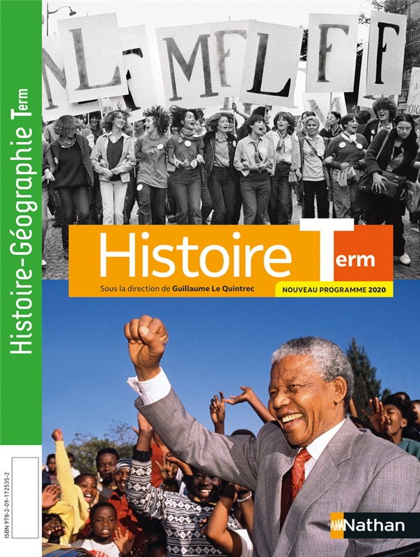 Compilation Histoire-Géographie Terminale Le Quintrec-Janin - 2020 Couverture