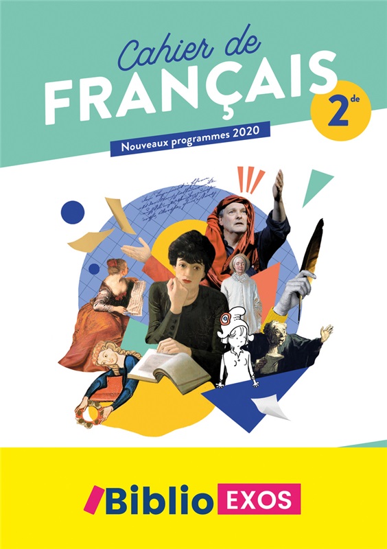 Cahier de Français 2de - 2020 Couverture