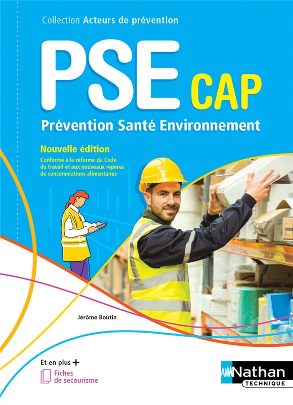 Prévention Santé Environnement CAP - Coll. Acteurs de Prévention Couverture