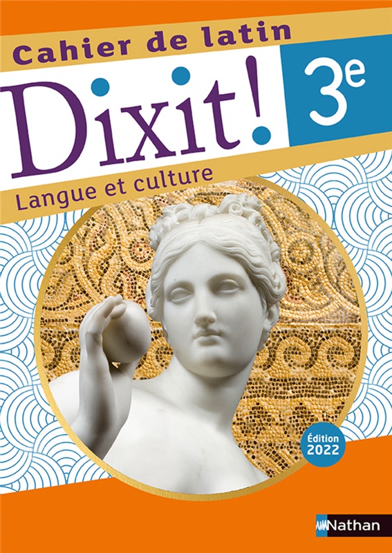 Cahier de Latin Dixit 3e - Edition 2022