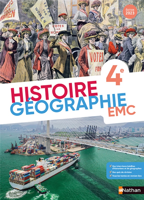 Histoire-Géographie-EMC 4e (2023)