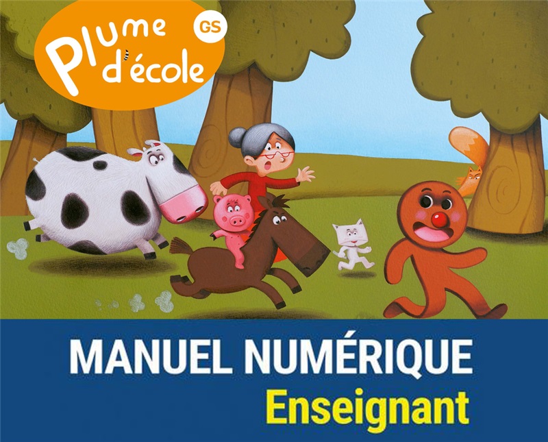 Plume d'école - Album GS Le bonhomme en pain d'épices