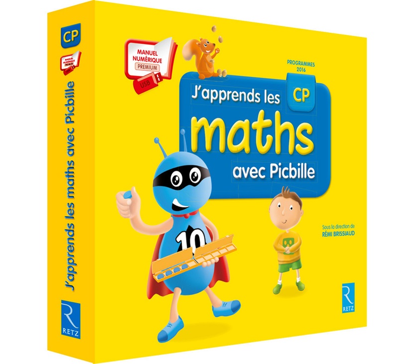 J'apprends les maths CP avec Picbille - 2016