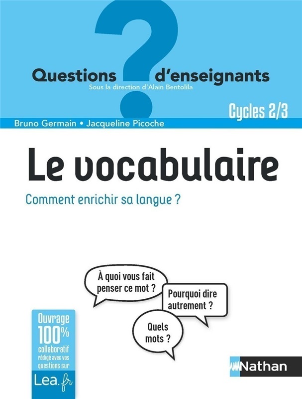 Le vocabulaire