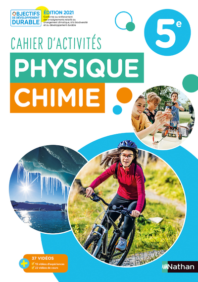 Cahier de Physique Chimie 5e - Édition 2021