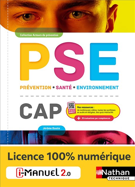 Prévention Santé Environnement - CAP - Coll. Acteurs de prévention - Ed. 2022 Couverture